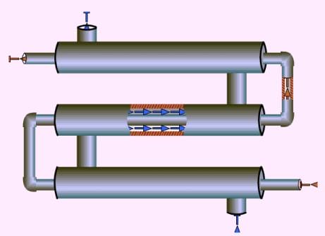 板式换热器原理图（九种换热器的工作原理详解）(7)