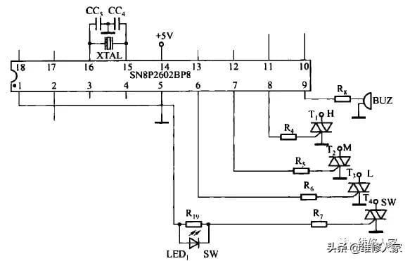 电风扇的工作原理及其简图（电风扇的工作点原理图解）(3)