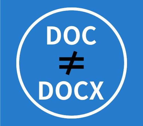 文档 doc 和 docx 有什么区别（Word 文档 doc 与 docx 的区别）(1)