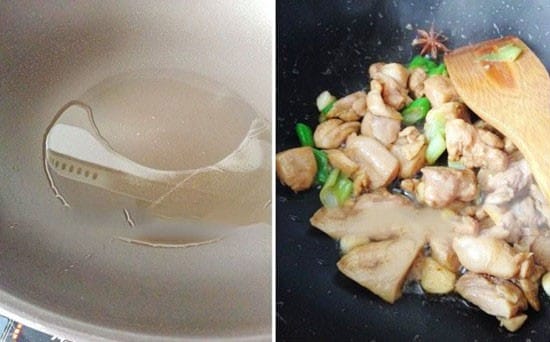 香菇鸡腿焖米饭 鸡腿肉香菇煲米饭(图4)