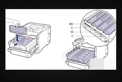 兄弟牌打印机显示更换墨粉盒怎么办 兄弟牌打印机提示更换墨粉盒(图7)