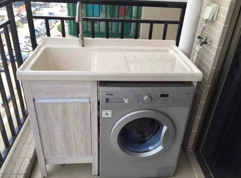 洗衣机可以放在阳台 洗衣机能不能放在阳台(图1)