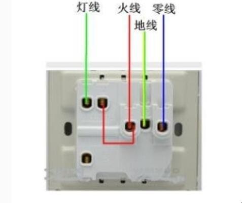 五孔一个开关怎么接线图解「五孔一个开关怎么接线视频」(图3) 五孔一个开关怎么接线图解「五孔一个开关怎么接线视频」(图3)