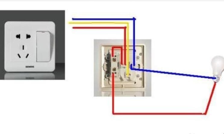 五孔一个开关怎么接线图解「五孔一个开关怎么接线视频」(图4) 五孔一个开关怎么接线图解「五孔一个开关怎么接线视频」(图4)