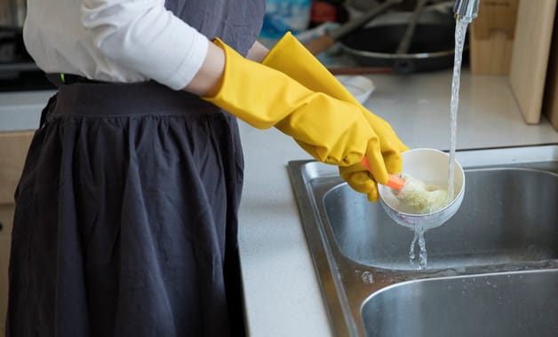 洗碗的简单方法