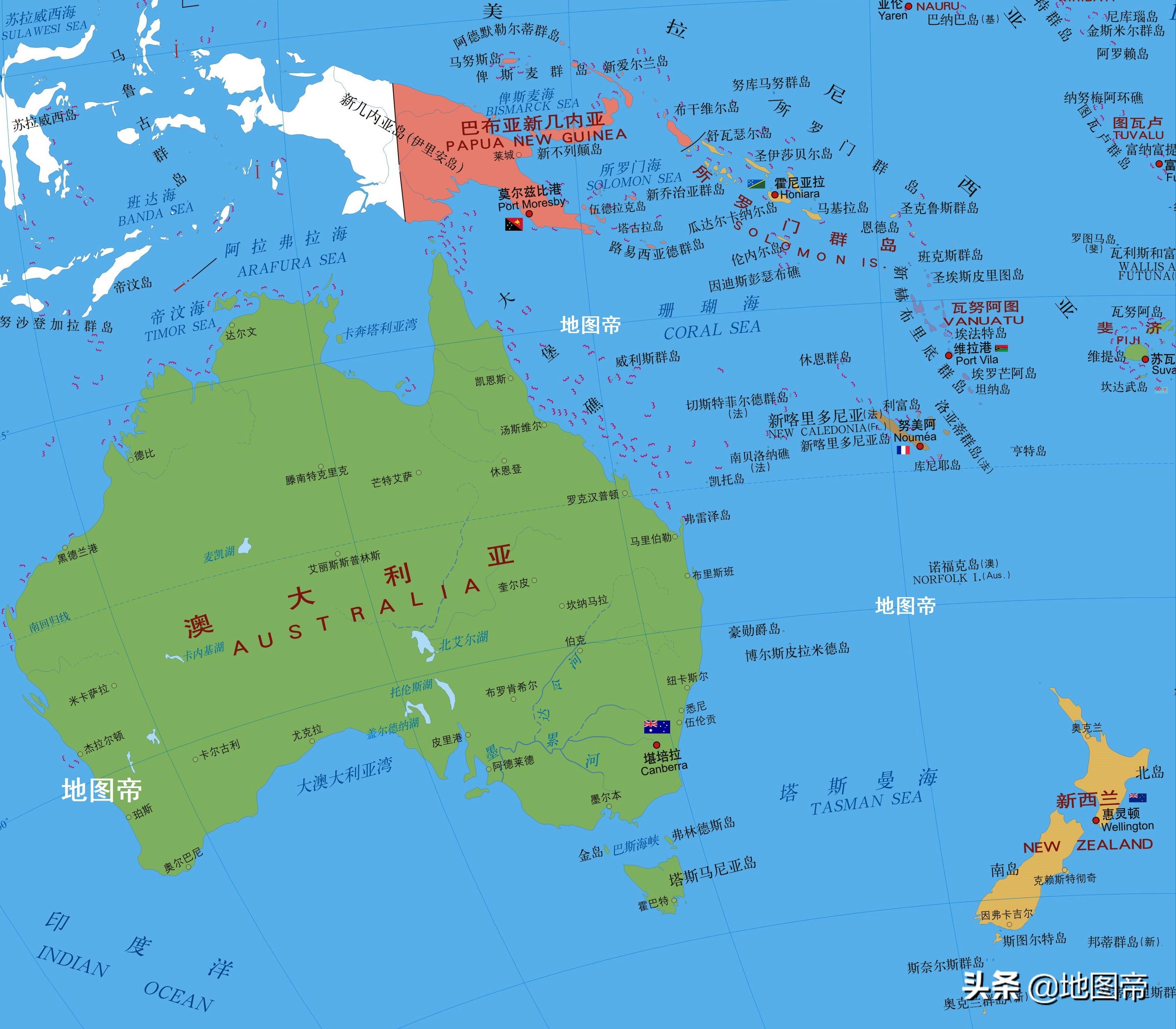 澳大利亚和新西兰的距离 澳大利亚和新西兰距离有多远(图3)