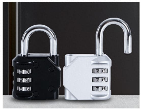 拉杆箱密码锁如何设置 铝框箱密码锁如何设置(图3)