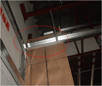轻钢龙骨吊顶的施工工艺流程 轻钢龙骨吊顶详细过程(图11)