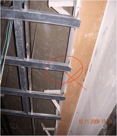 轻钢龙骨吊顶的施工工艺流程 轻钢龙骨吊顶详细过程(图33)