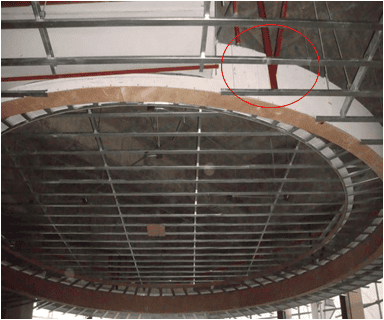 轻钢龙骨吊顶的施工工艺流程 轻钢龙骨吊顶详细过程(图38)