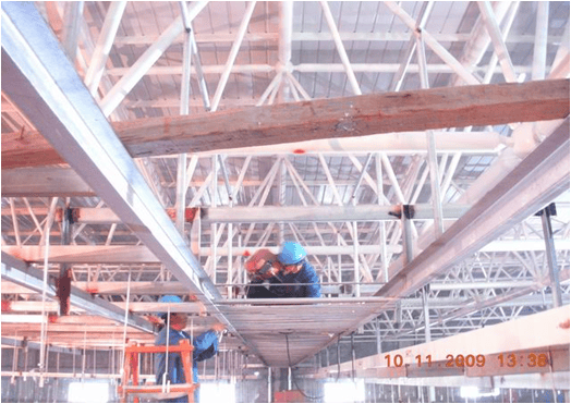轻钢龙骨吊顶的施工工艺流程 轻钢龙骨吊顶详细过程(图42)