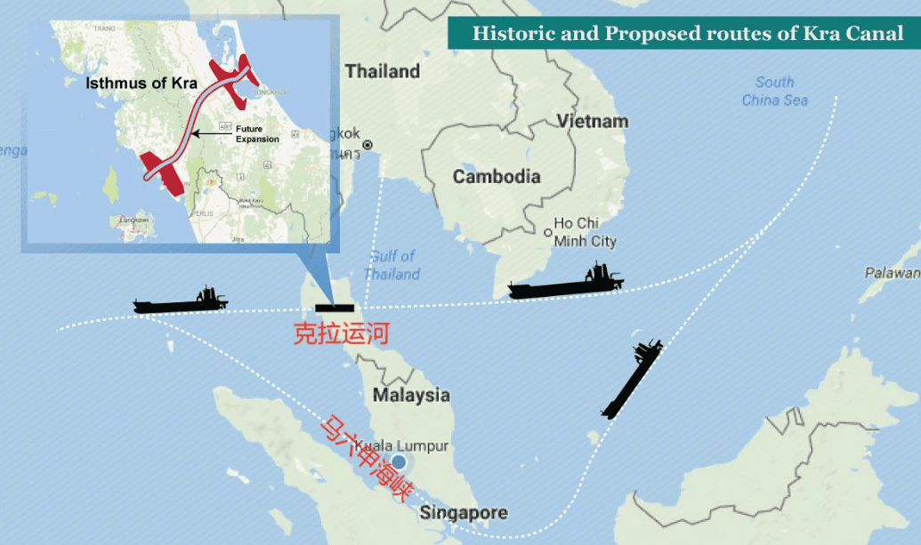 泰国人工运河克拉海峡 泰国为什么不愿意建克拉运河(图11)