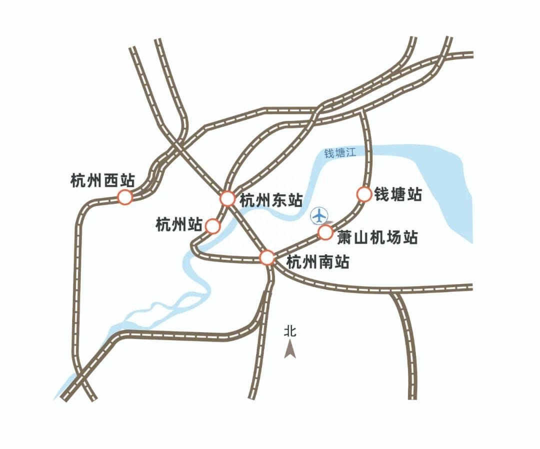 杭州附近最近的高铁站 杭州附近的高铁(图3)