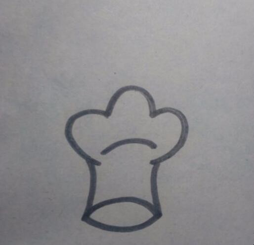 厨师帽简笔画怎么画 厨师帽简笔画怎么画图片大全(图5)
