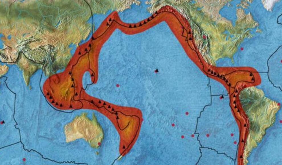 地球上火山地震带主要分布在哪些地方 世界上主要火山地震带发生在哪(图1)