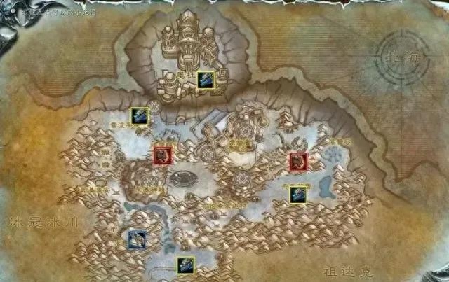 魔兽世界风暴峭壁全图详解：副本位置一网打尽